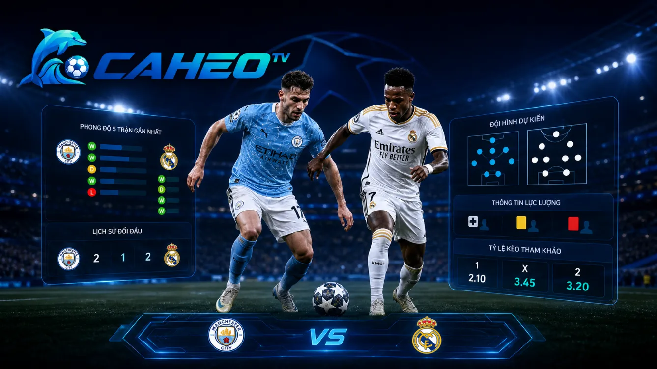 Bài nhận định bóng đá hôm nay trên Cá Heo TV với phân tích phong độ, đội hình và tỷ lệ kèo