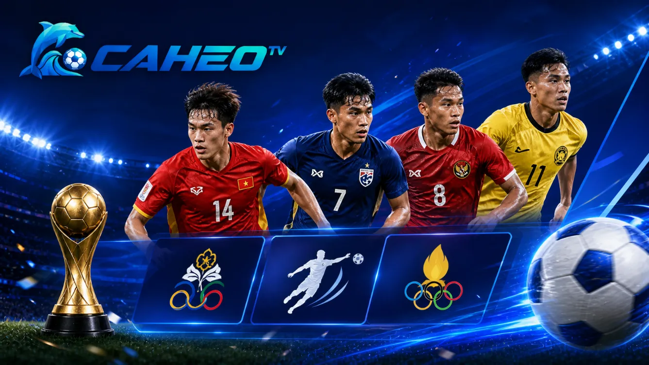 Soi kèo các giải đấu trẻ U23 Châu Á, Olympic, SEA Games trên Caheo TV